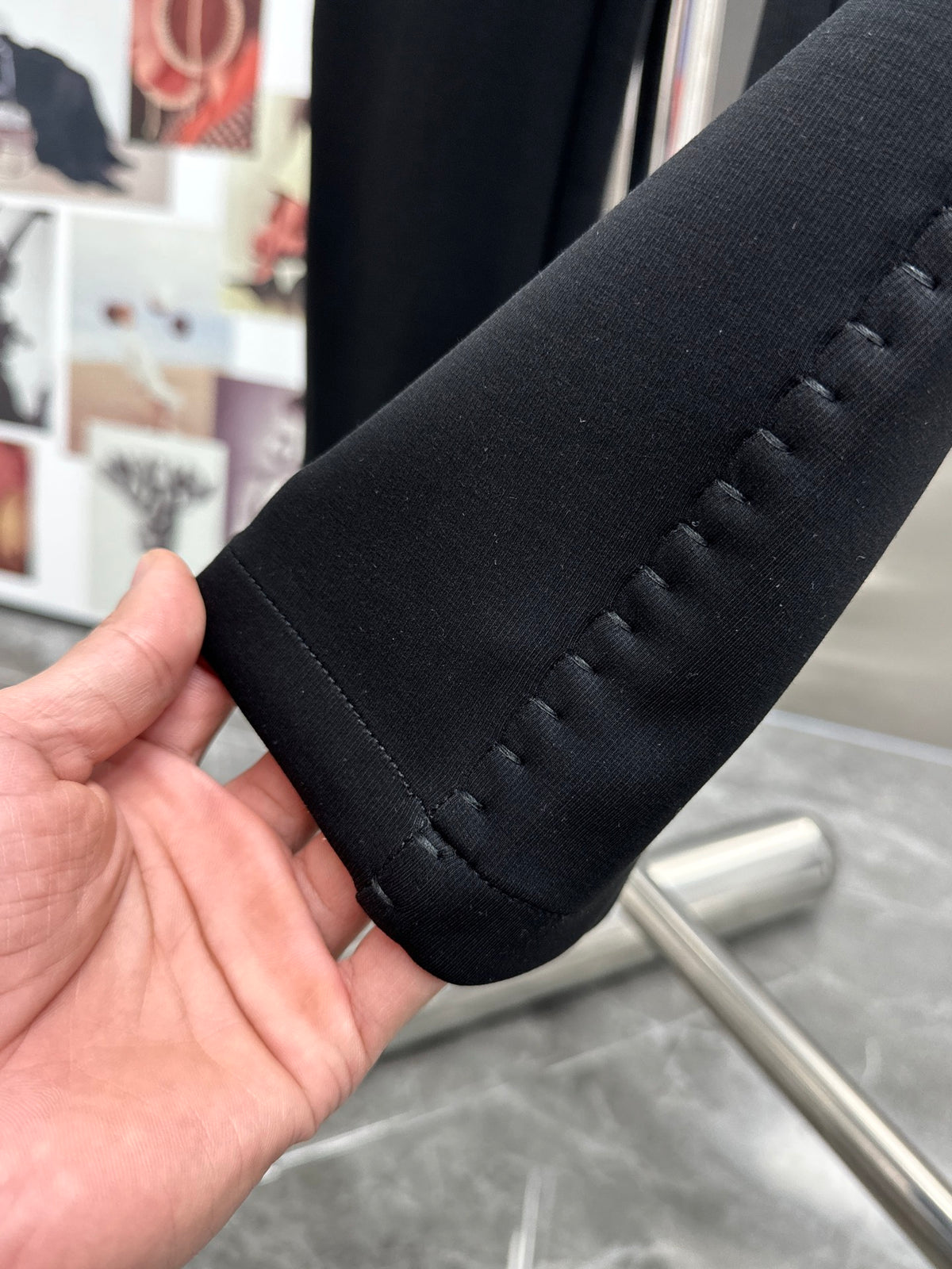Valentino Casual Trousers with Small Motif, Dark, product gallery image 9