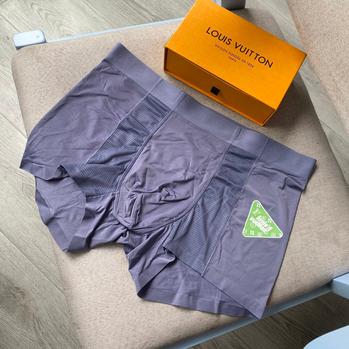 Louis Vuitton Muted Shades Triangle Leg Motif Boxer Briefs, image 8