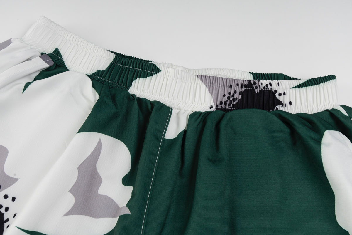Valentino Floral Shorts with Oversized White Flowers, product gallery image 4