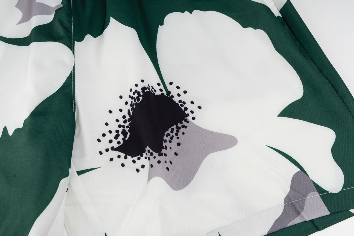 Valentino Floral Shorts with Oversized White Flowers, product gallery image 6