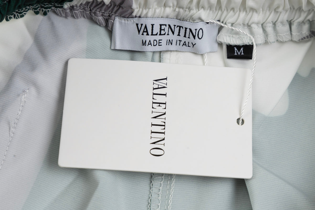 Valentino Floral Shorts with Oversized White Flowers, product gallery image 9
