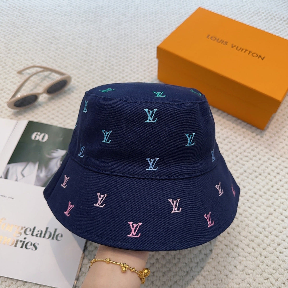 Louis Vuitton Embroidered Reversible Bucket Hat - image 2