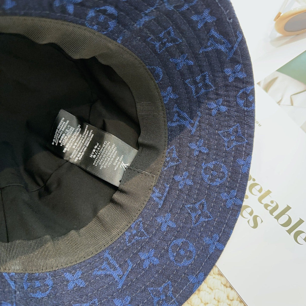 Louis Vuitton Denim Bucket Hat - image 6