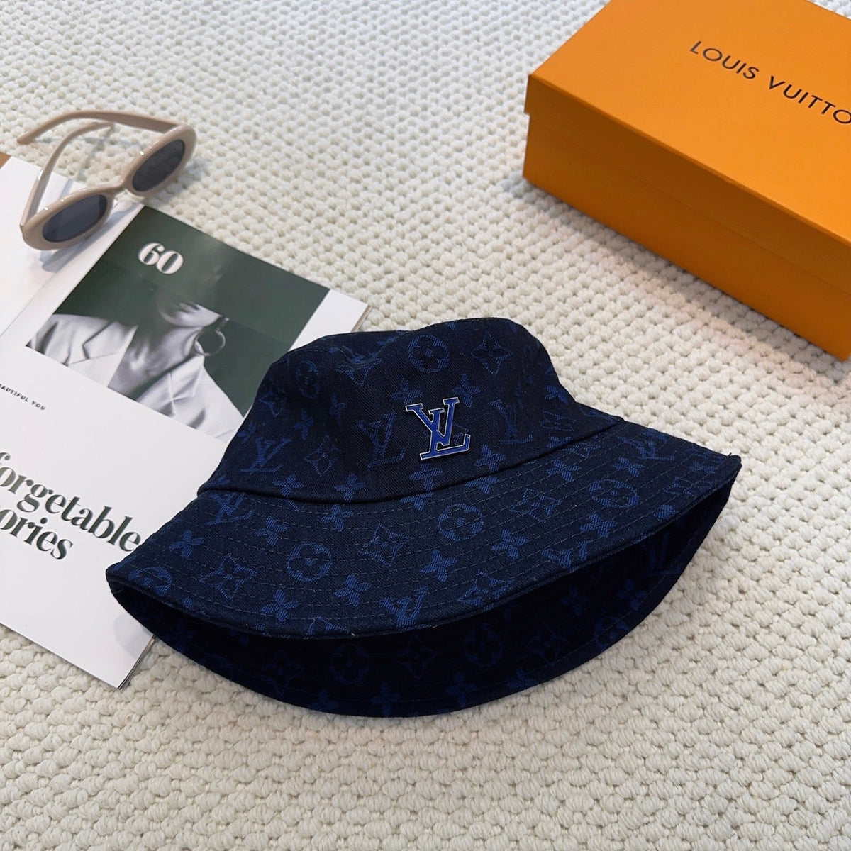 Louis Vuitton Denim Bucket Hat - image 7