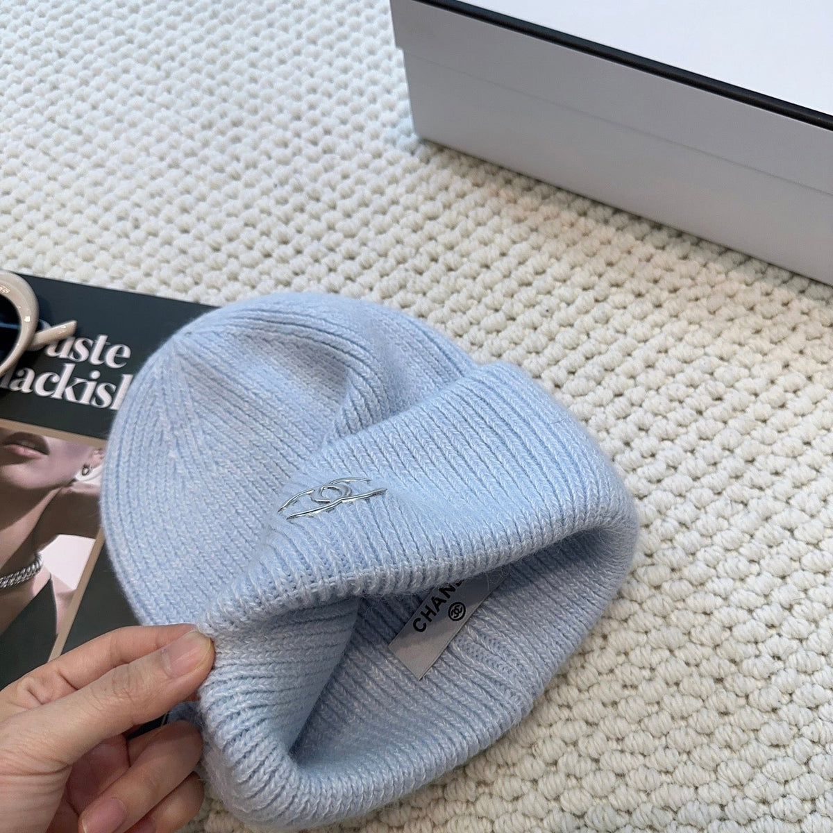 Chanel Knit Beanie - image 4