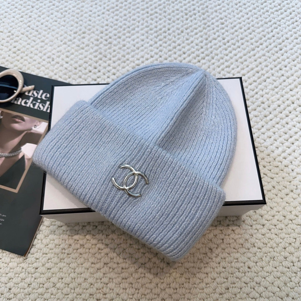 Chanel Knit Beanie - image 8