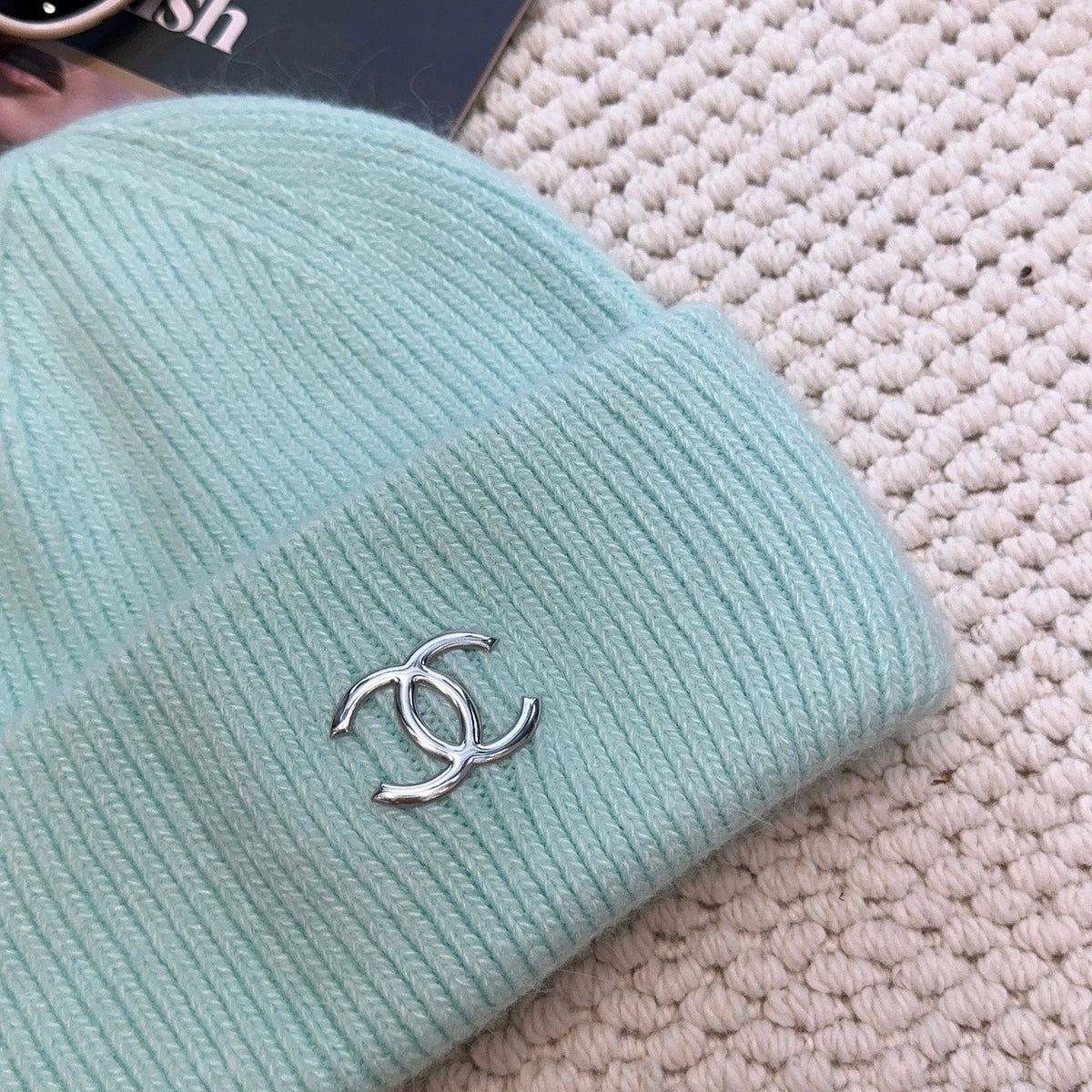 Chanel Knit Beanie - image 5