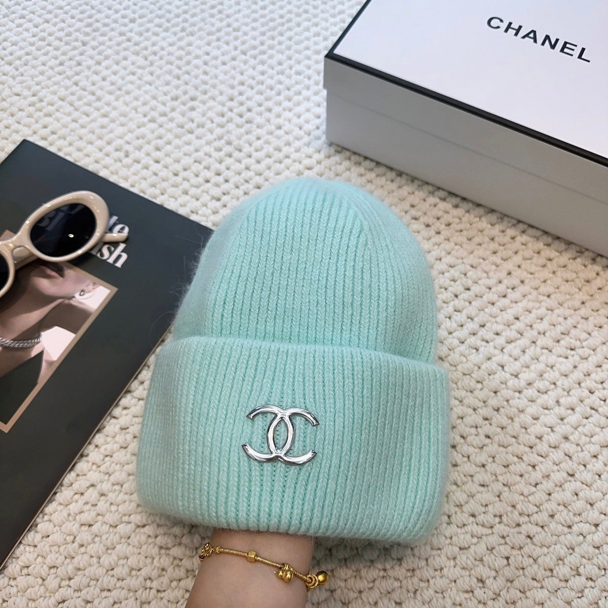Chanel Knit Beanie - image 4