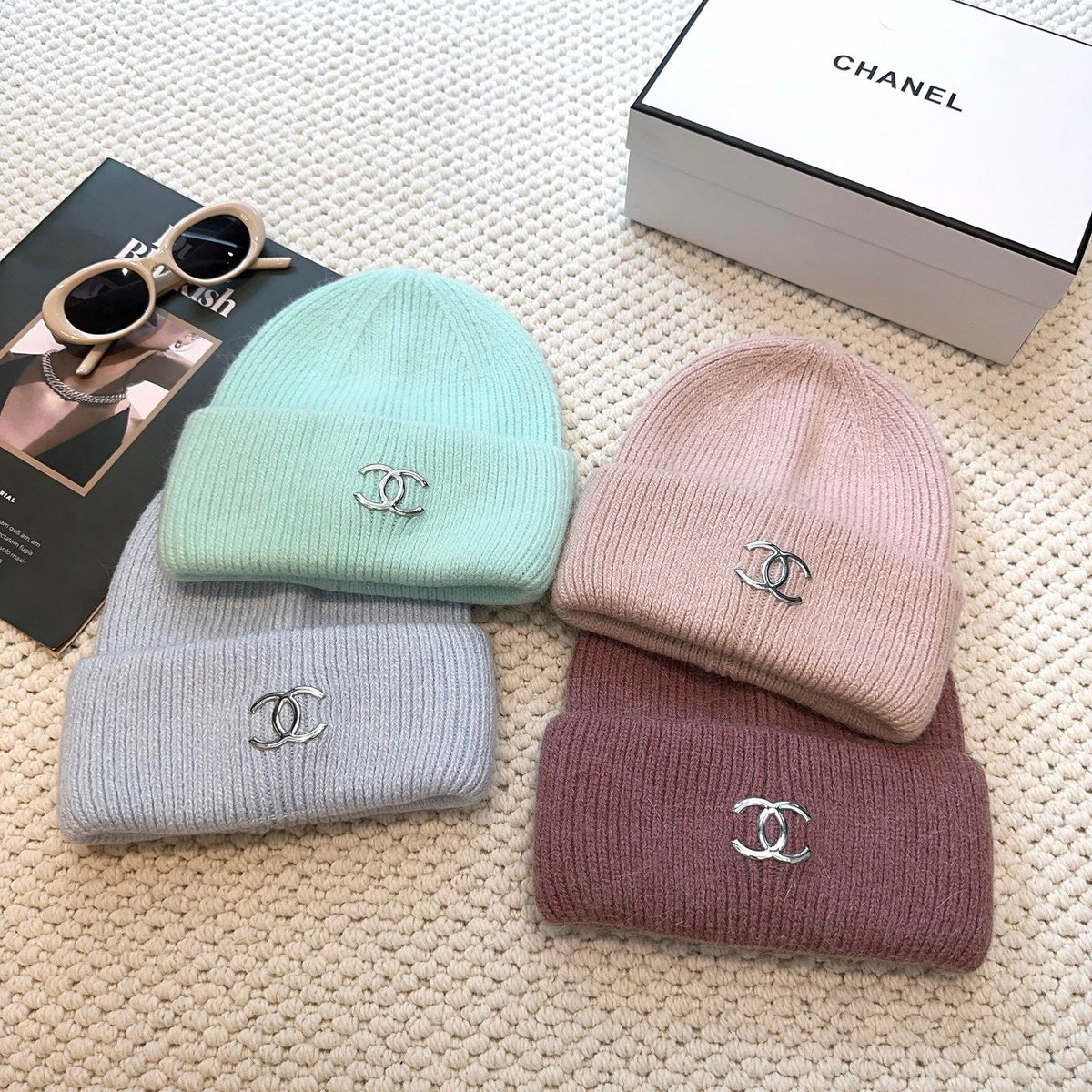 Chanel Knit Beanie - image 8