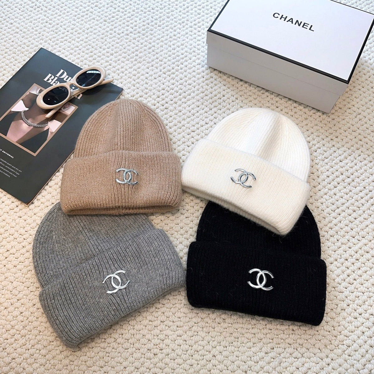 Chanel Knit Beanie - image 8
