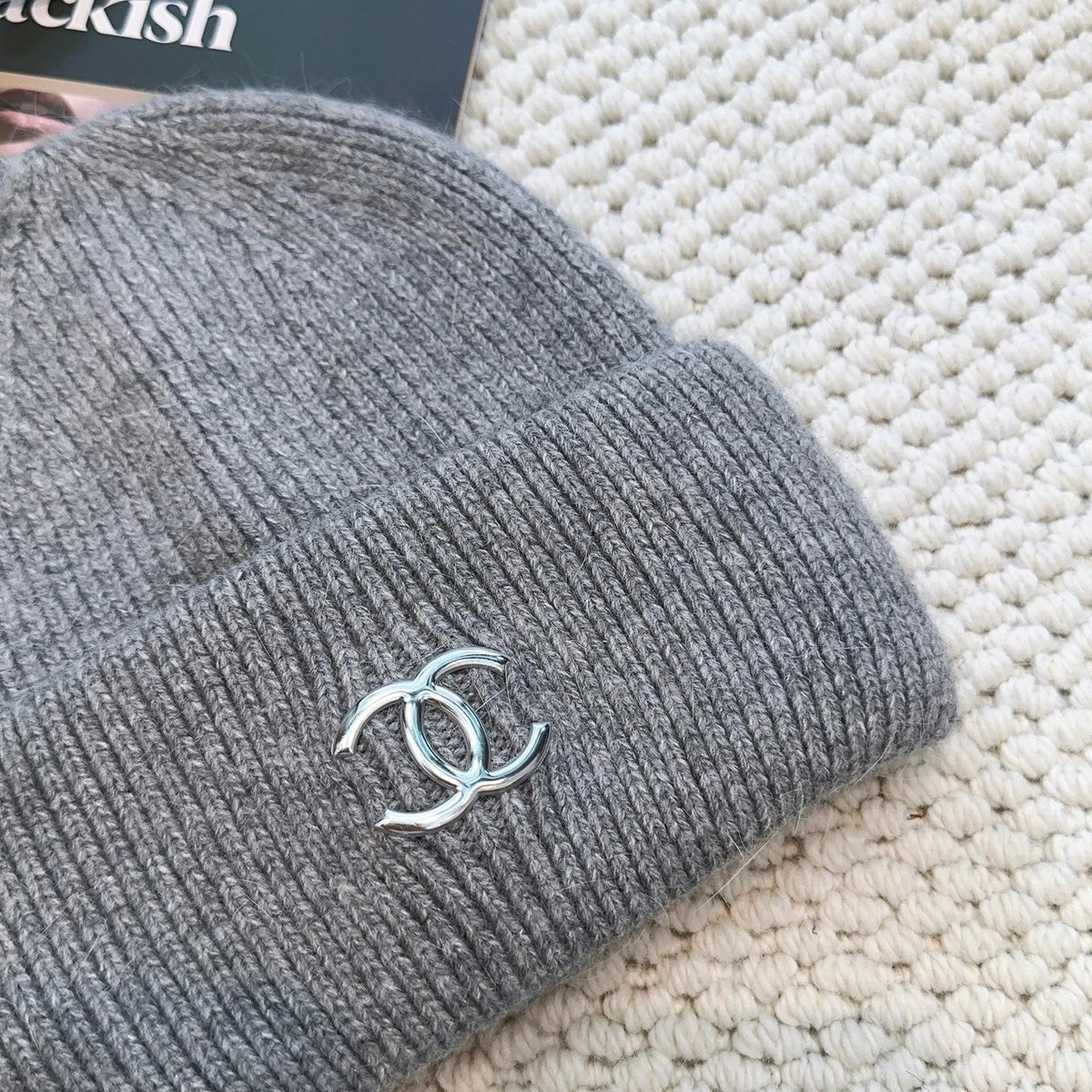 Chanel Knit Beanie - image 7
