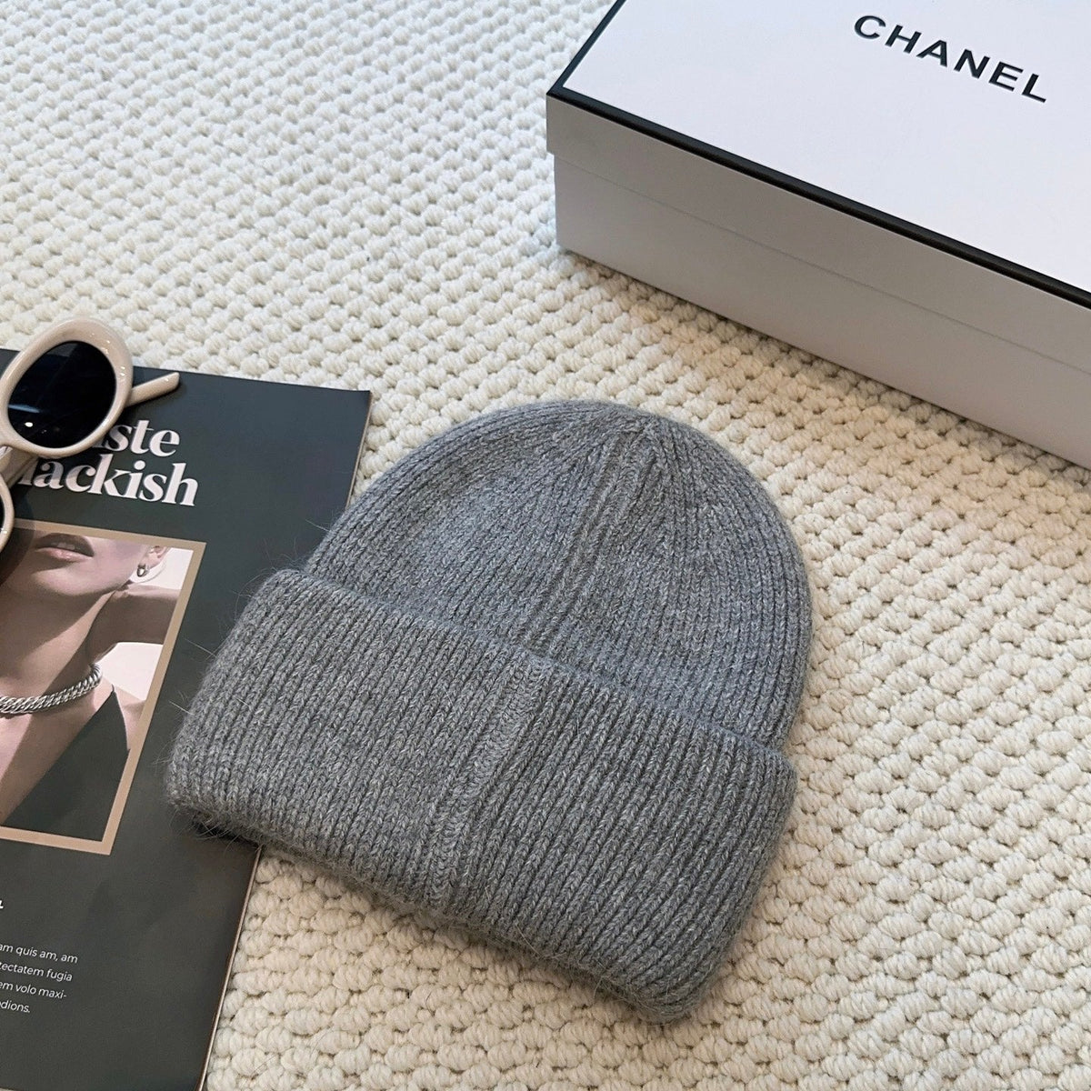 Chanel Knit Beanie - image 3