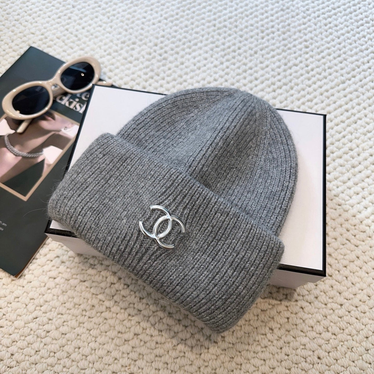 Chanel Knit Beanie - image 6