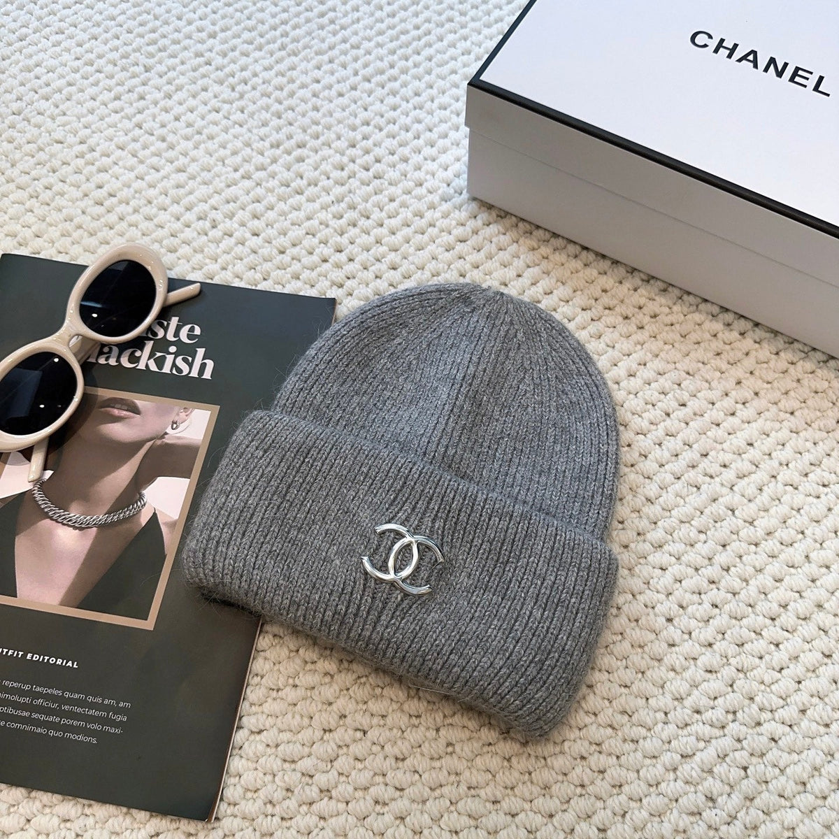 Chanel Knit Beanie - image 2