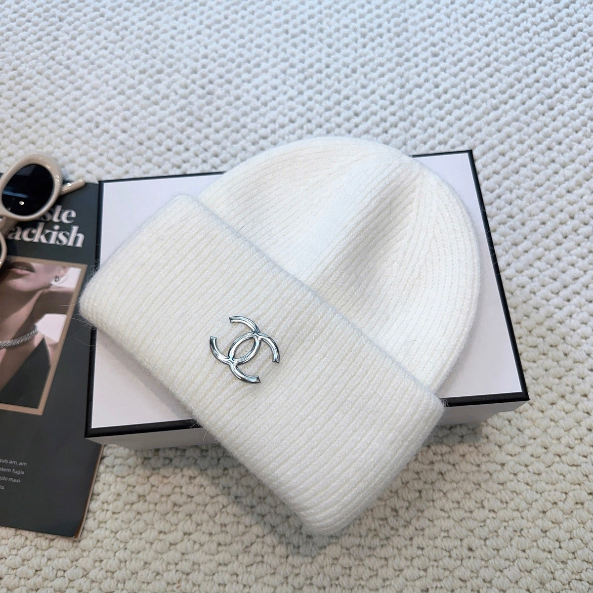 Chanel Knit Beanie - image 6