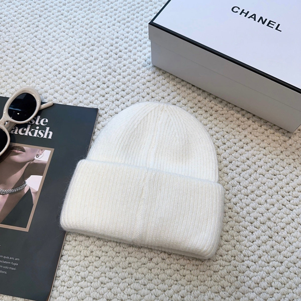 Chanel Knit Beanie - image 3