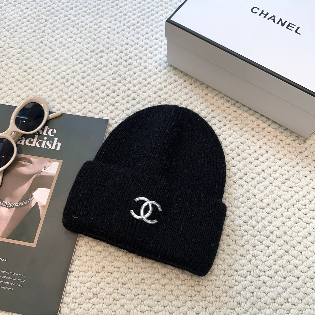 Chanel Knit Beanie - image 2