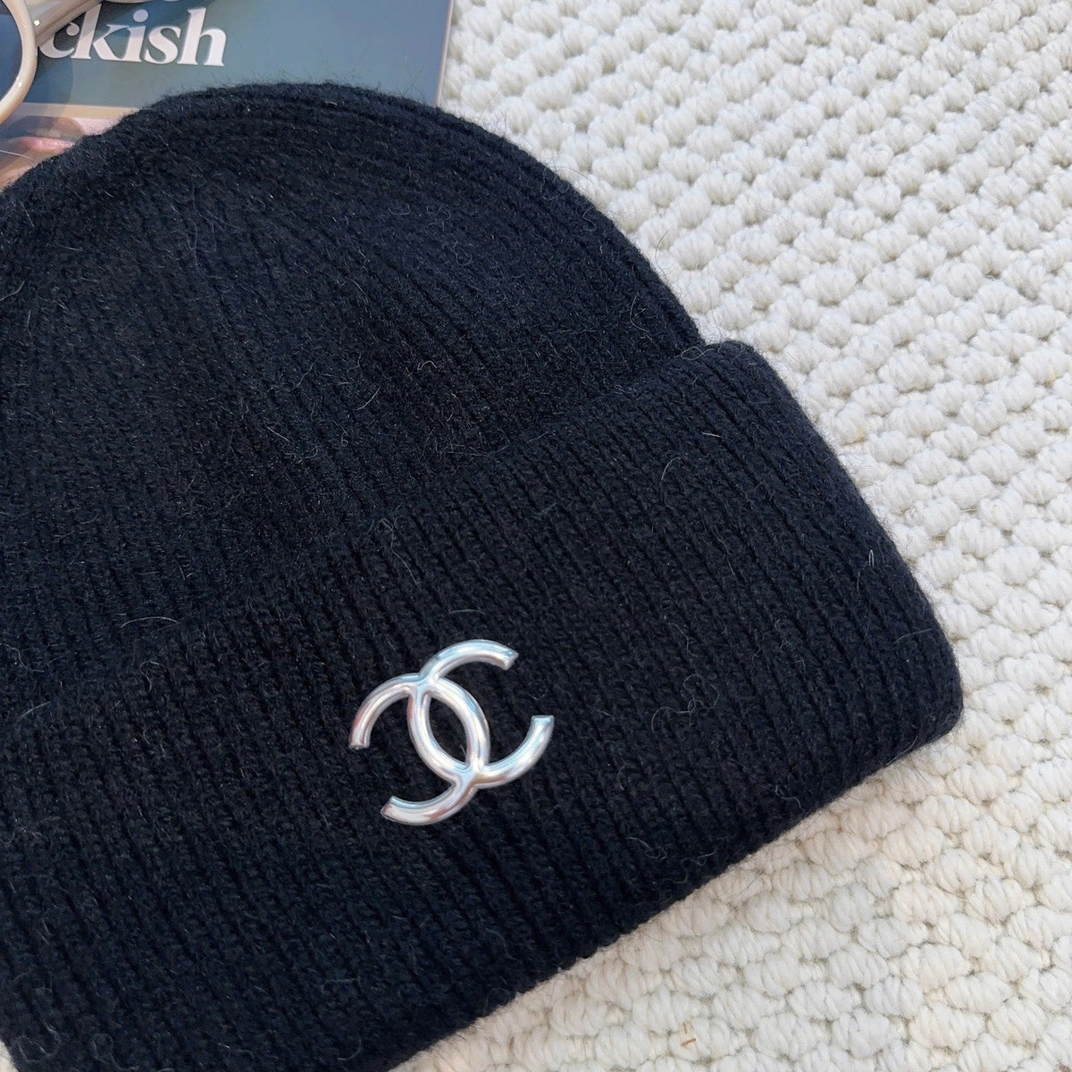 Chanel Knit Beanie - image 7