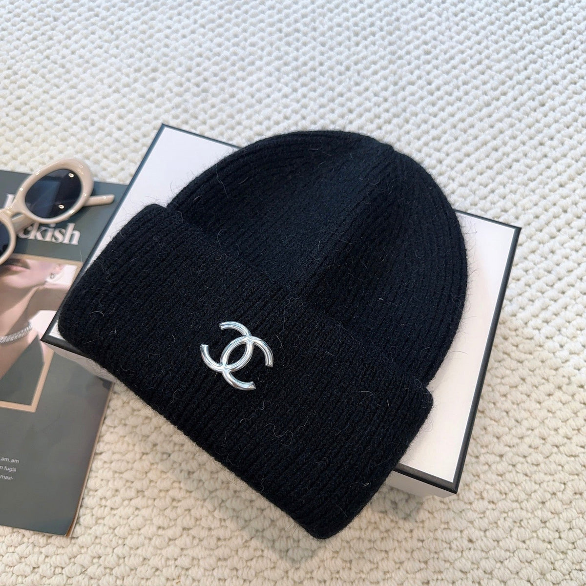 Chanel Knit Beanie - image 6