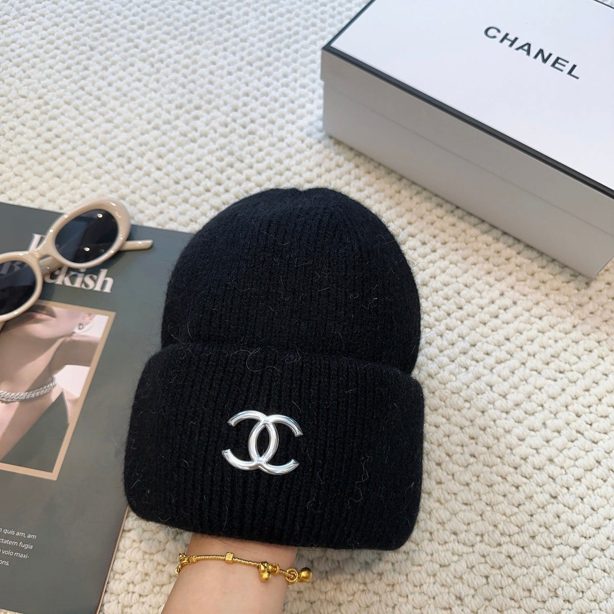Chanel Knit Beanie - image 5