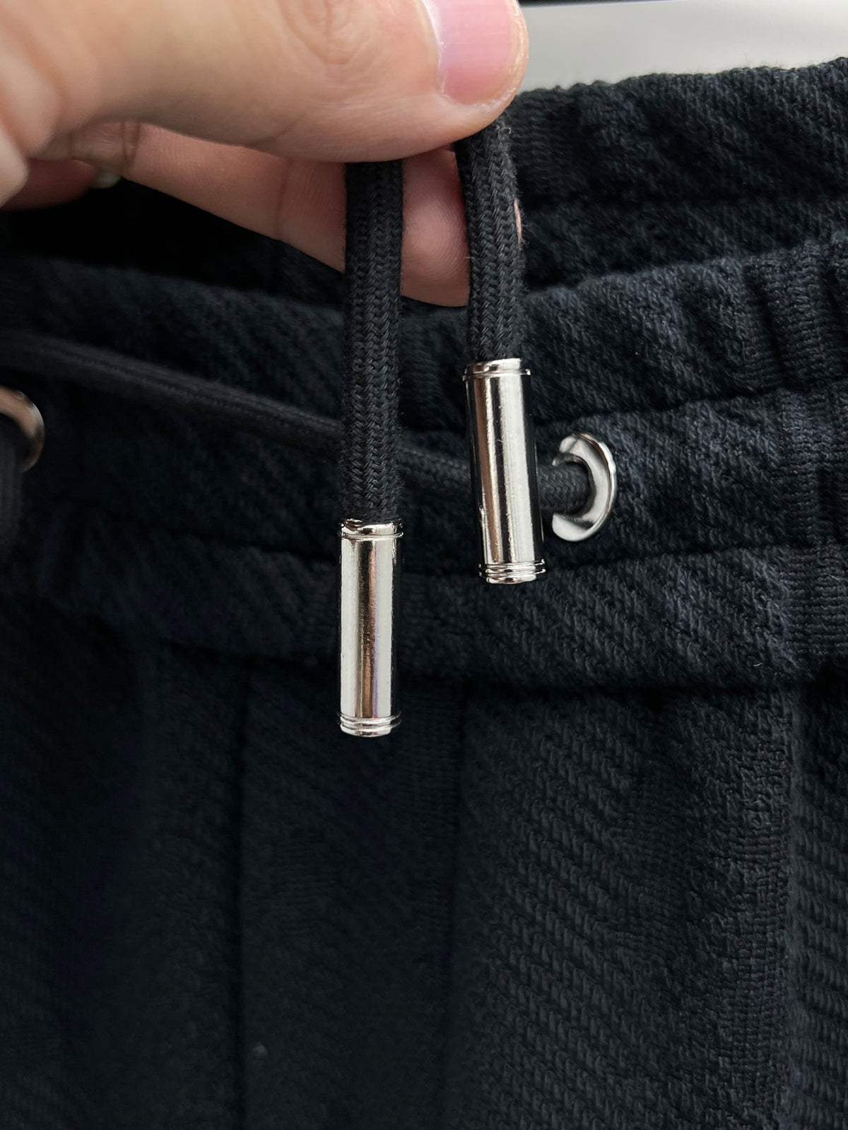 Valentino Casual Trousers with Drawstring Waist, Dark, product gallery image 5