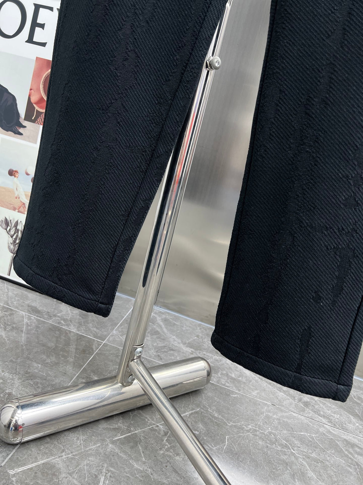 Valentino Casual Trousers with Drawstring Waist, Dark, product gallery image 8