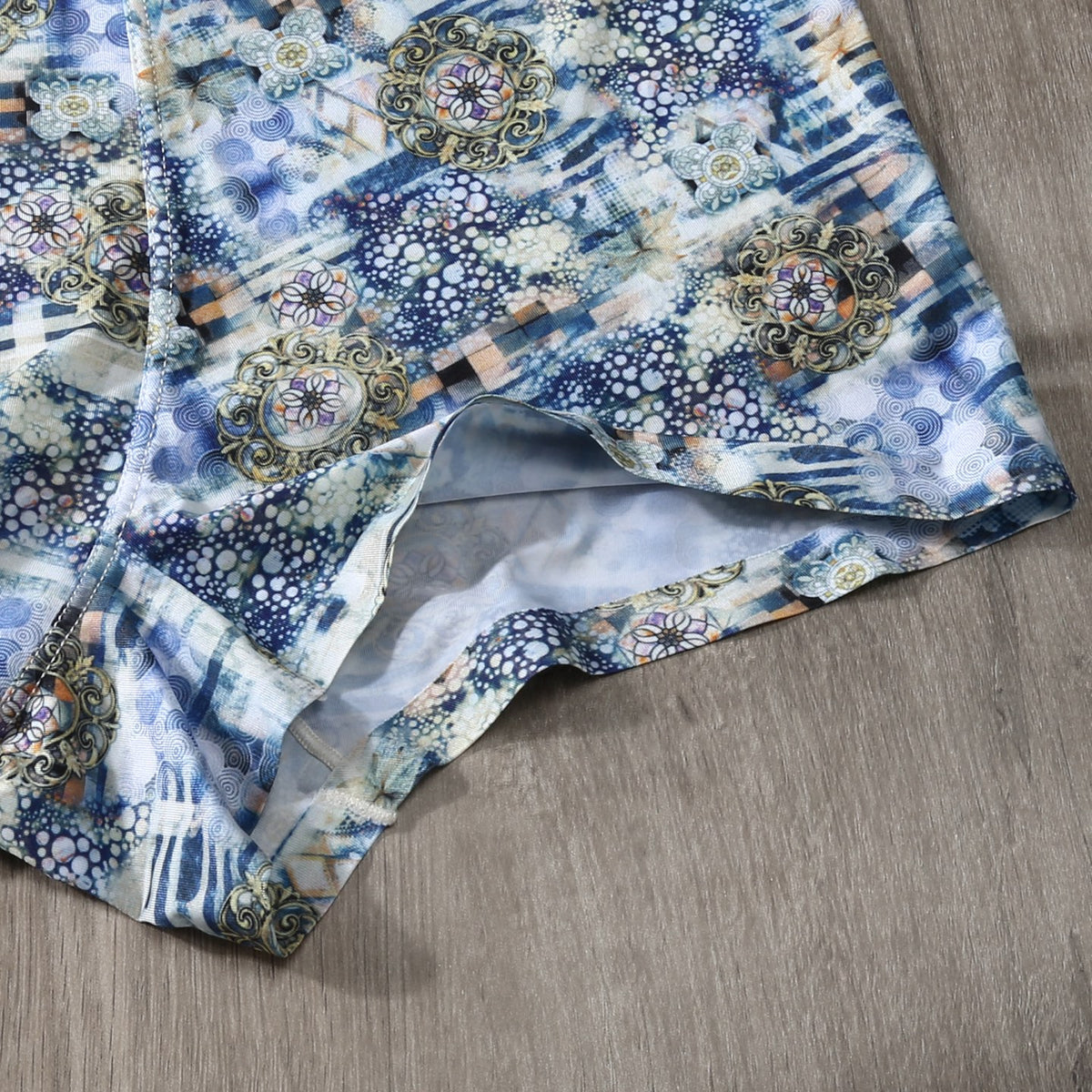 Arc'teryx Dark Multicolour Landscape Print Boxer Briefs, image 9