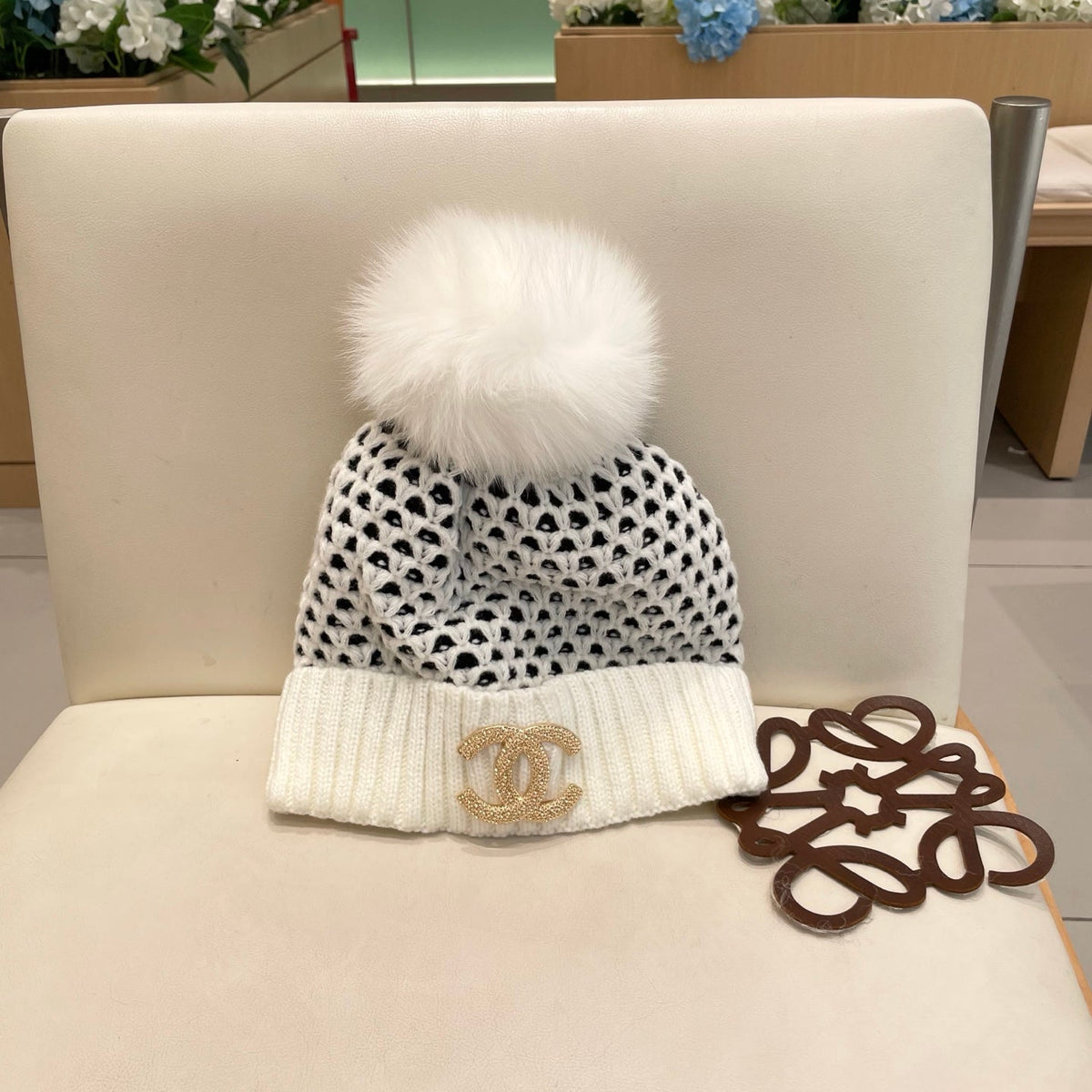 Chanel Knit Beanie - image 9
