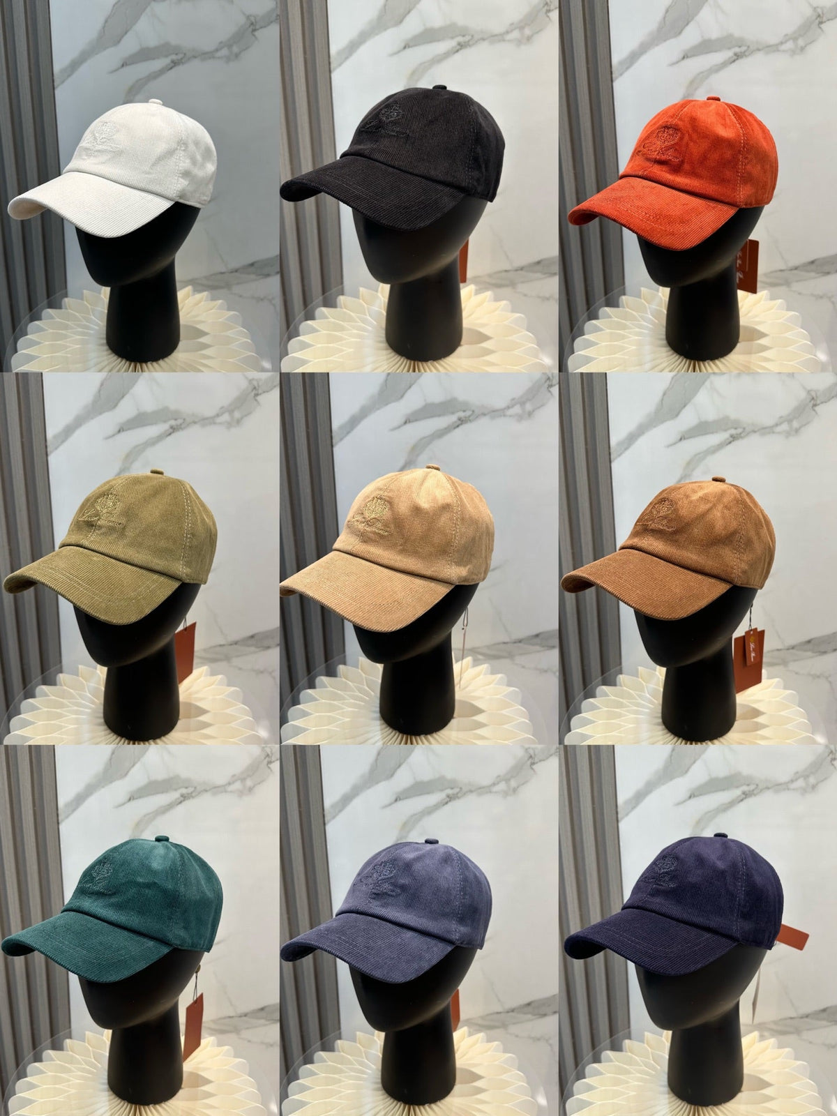 Loro Piana Corduroy Baseball Cap - image 9