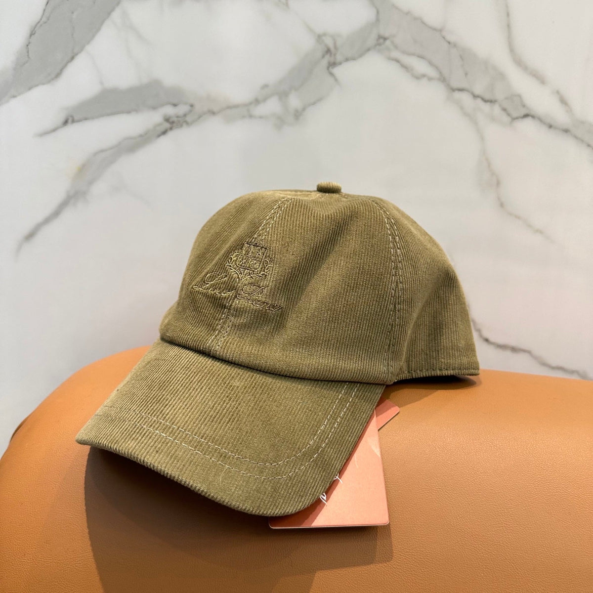 Loro Piana Corduroy Baseball Cap - image 8