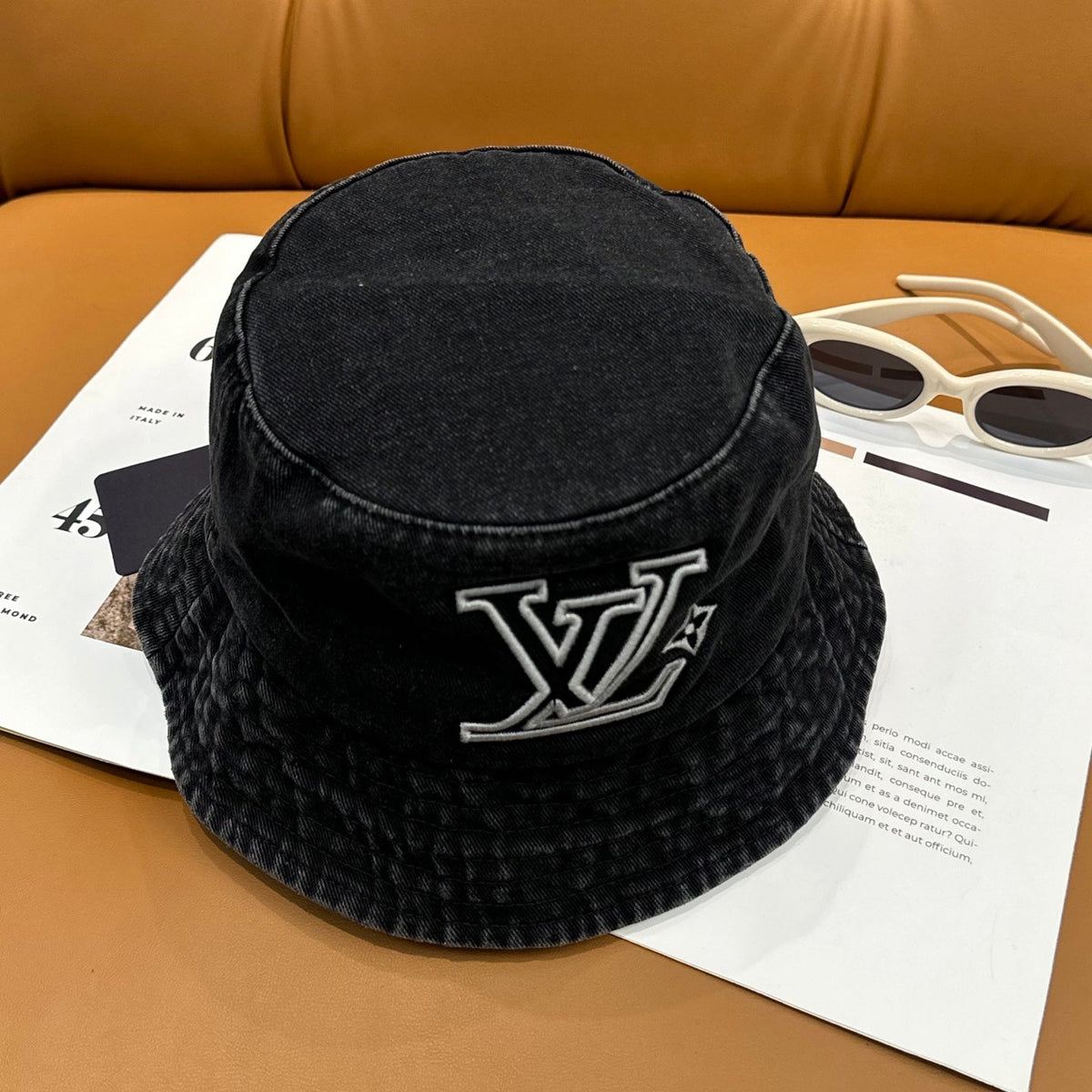 Embroidered Bucket Hat - image 5