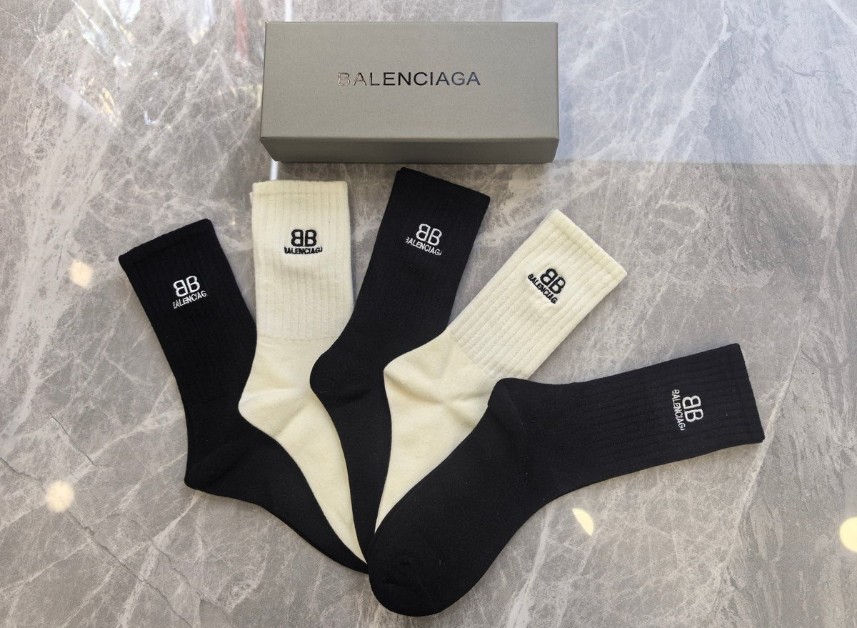 Balenciaga Boxed Dark White BB Motifs Boxer Briefs, image 9