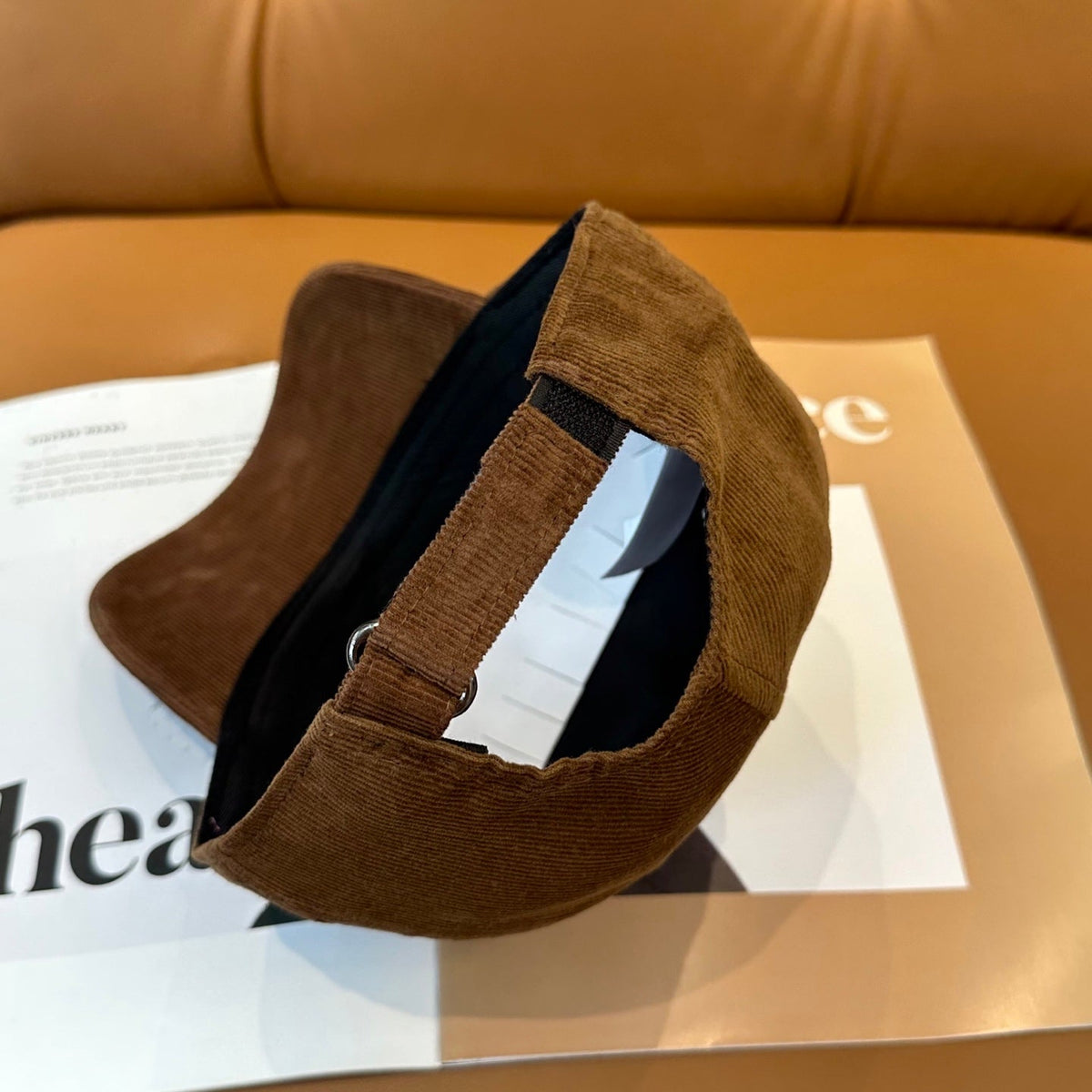 Celine Corduroy Baseball Cap - image 4