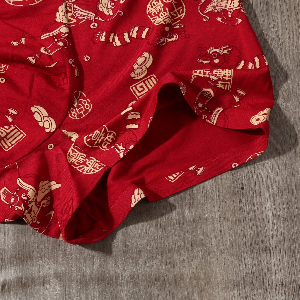 Calvin Klein Red Allover Small Motifs Boxer Briefs, image 9