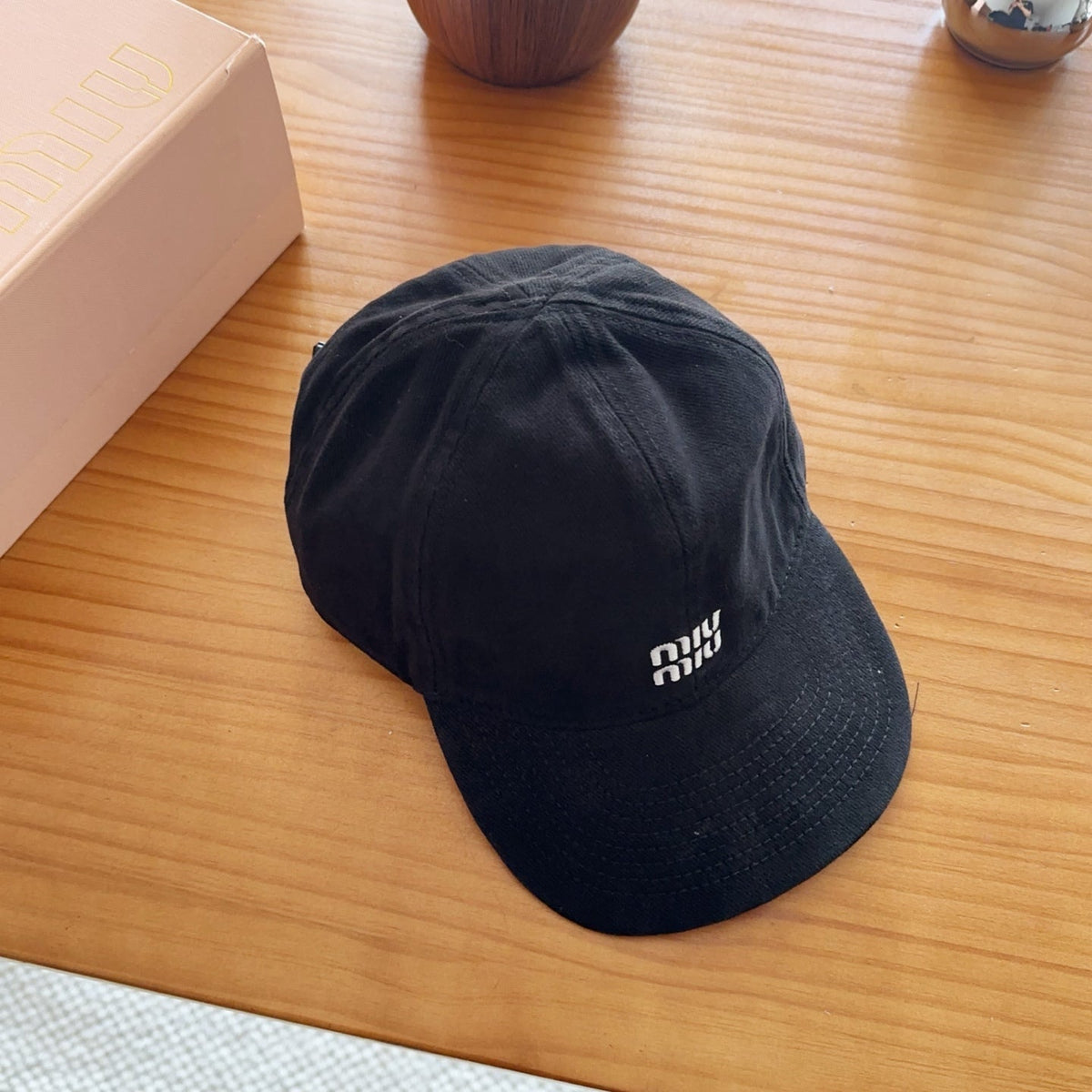 Miu Miu Embroidered Baseball Cap - image 9