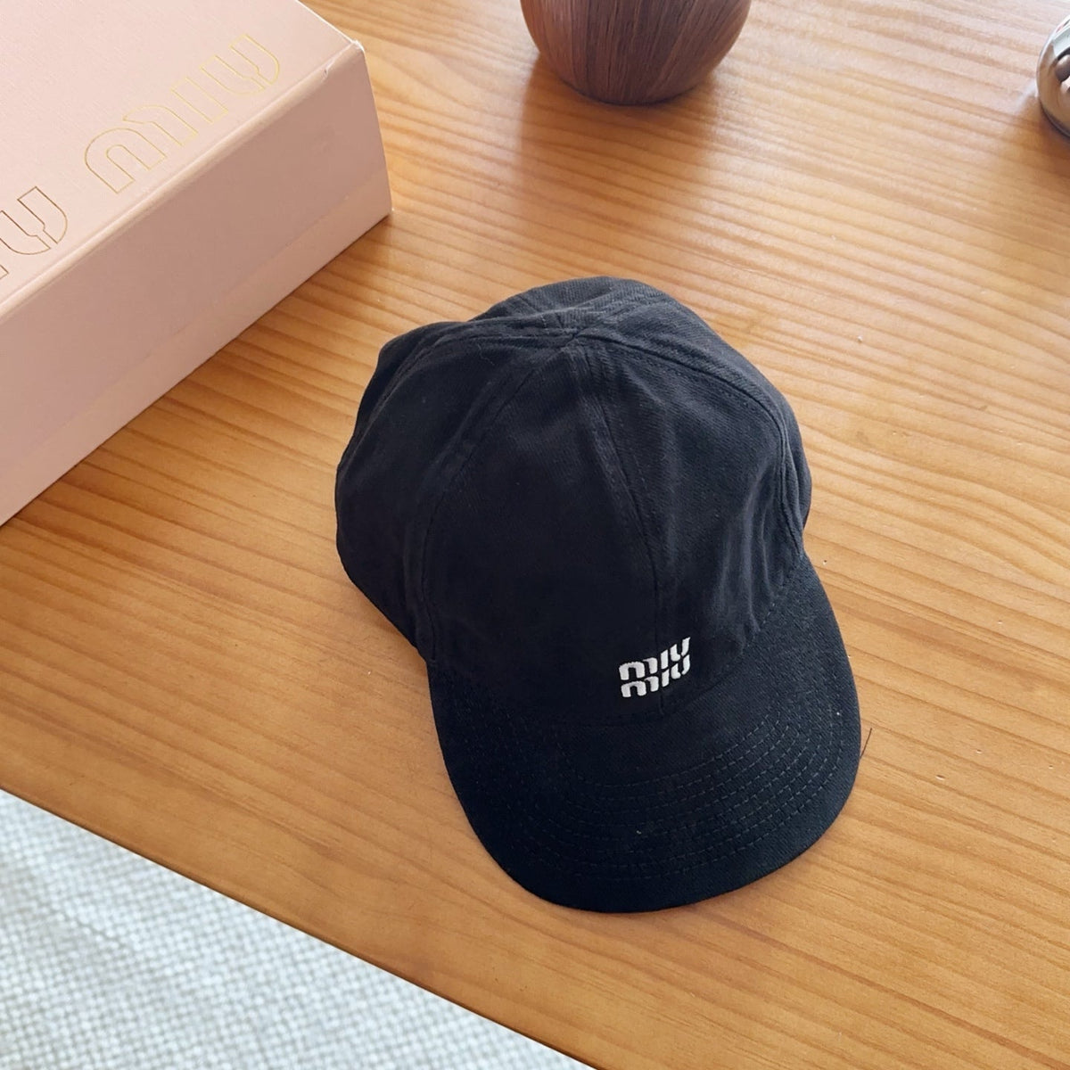 Miu Miu Embroidered Baseball Cap - image 3