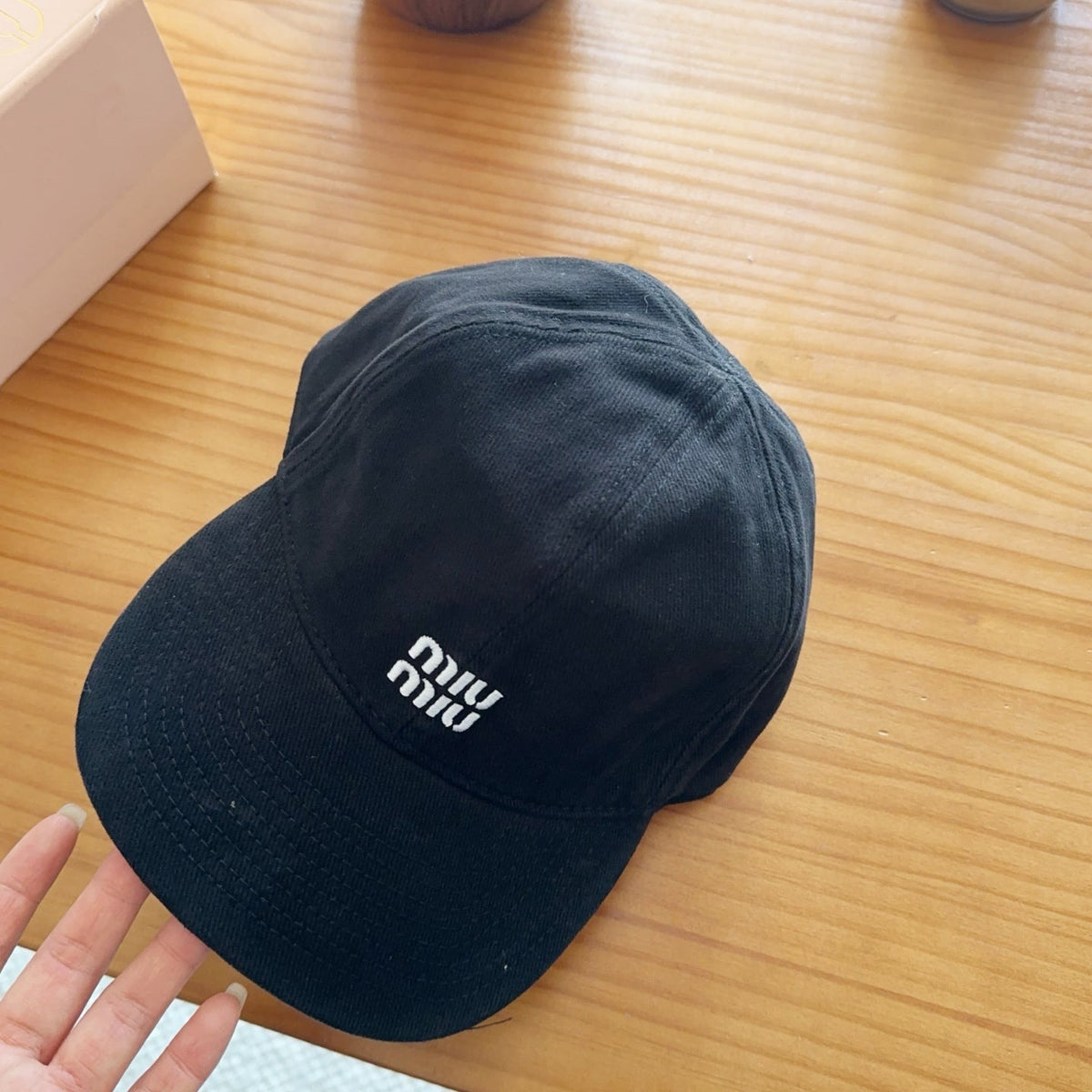 Miu Miu Embroidered Baseball Cap - image 5