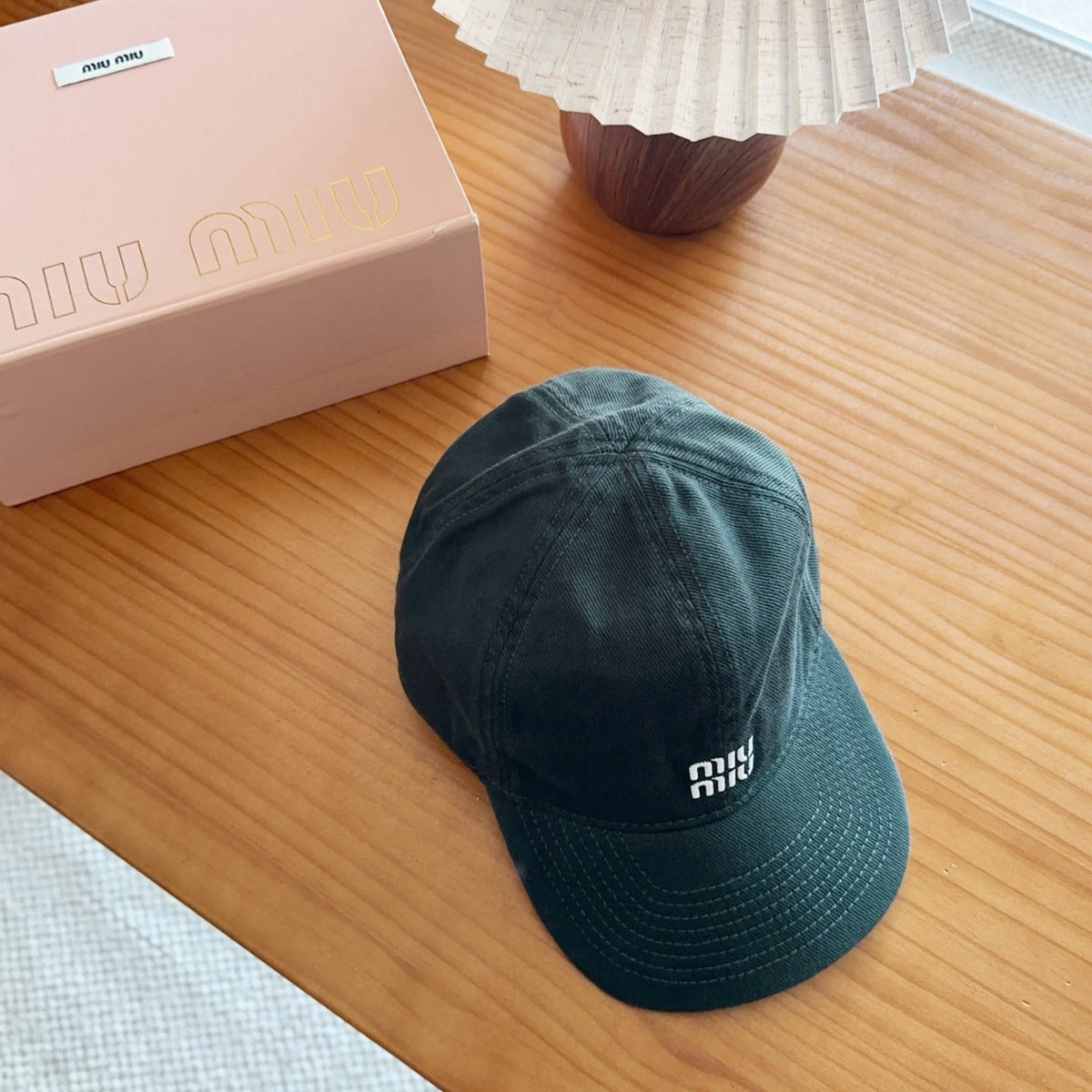 Miu Miu Embroidered Baseball Cap - image 2