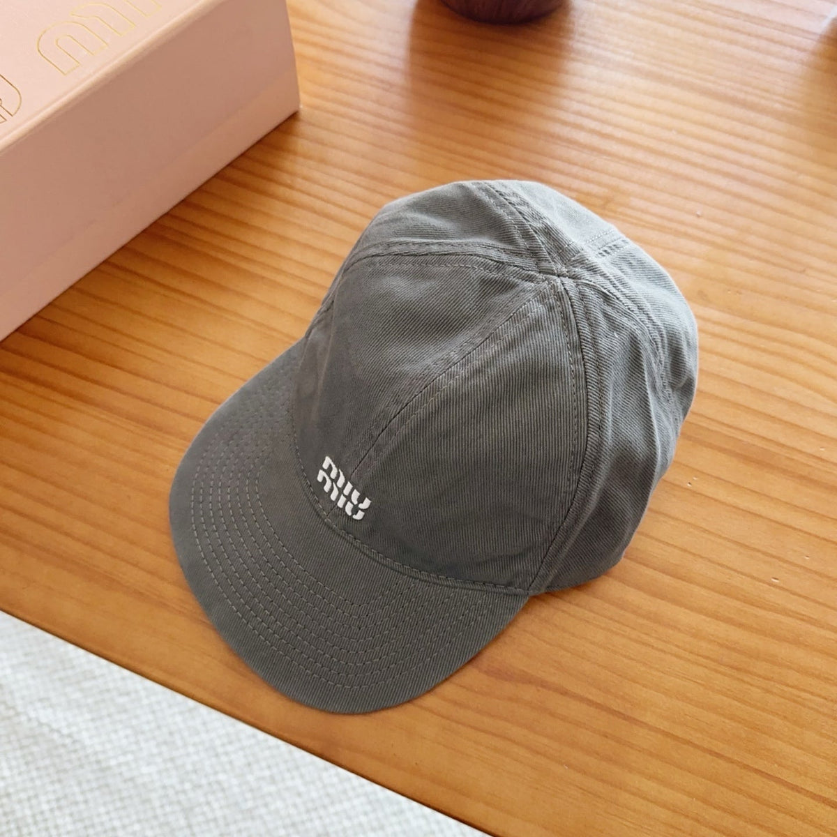 Miu Miu Embroidered Baseball Cap - image 3