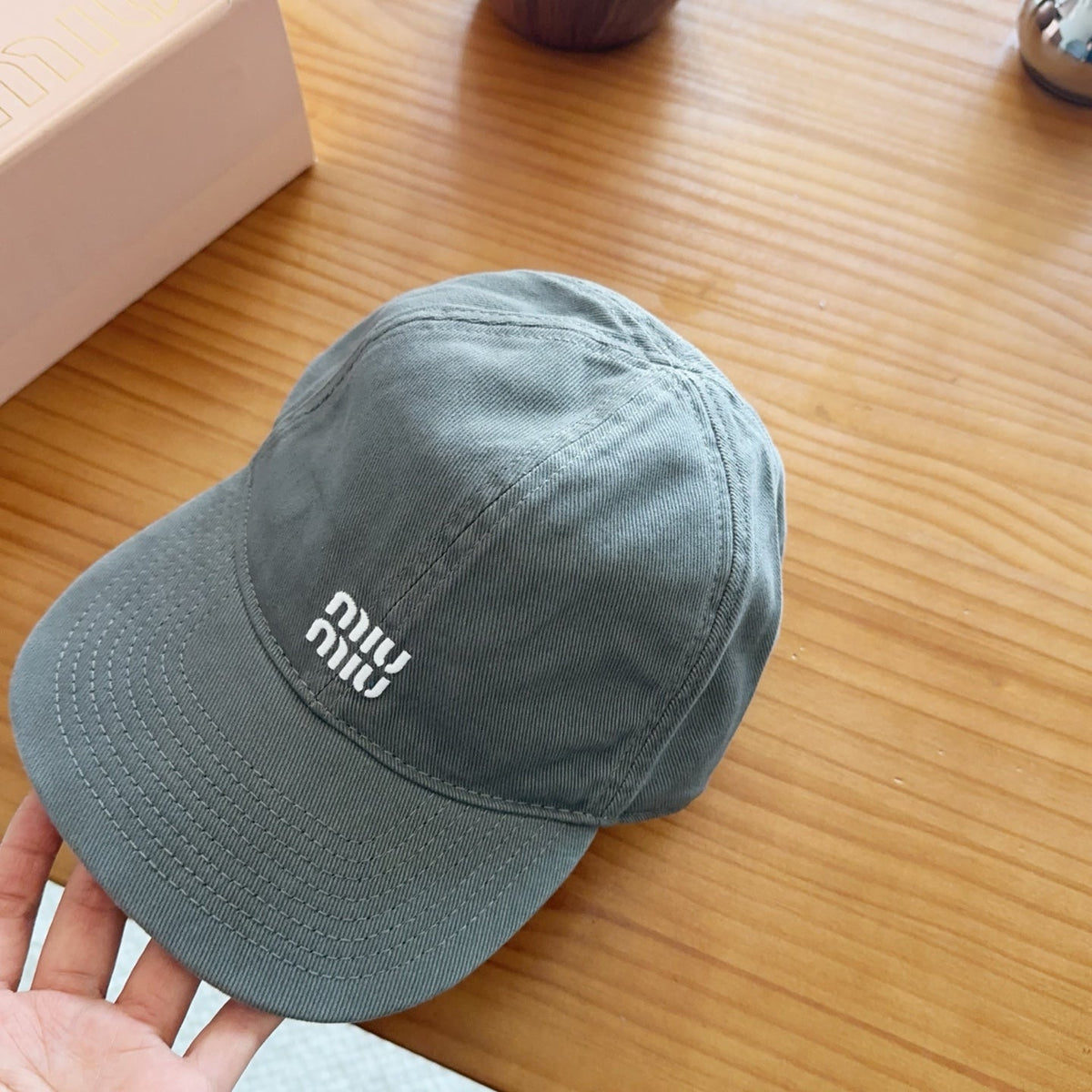 Miu Miu Embroidered Baseball Cap - image 5