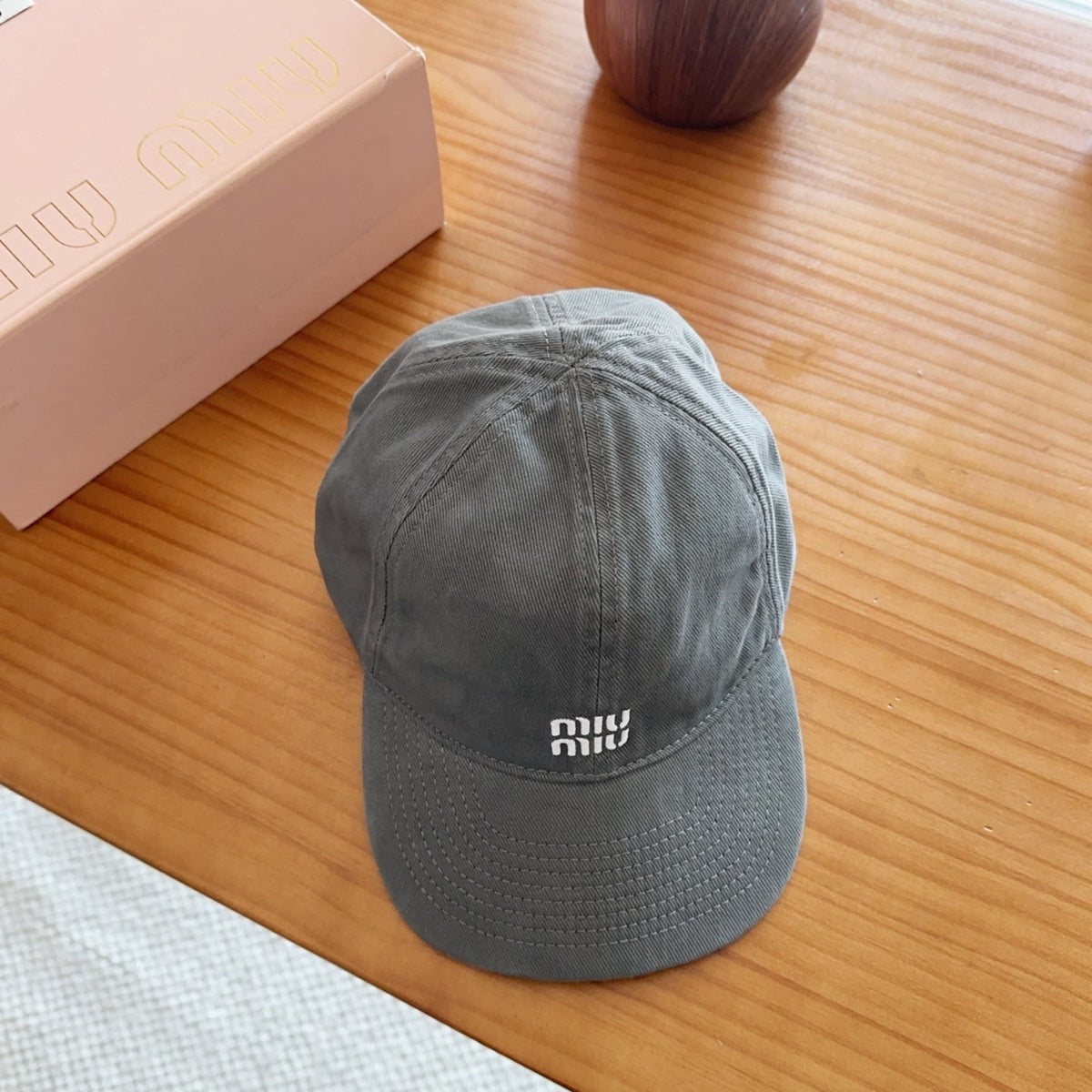 Miu Miu Embroidered Baseball Cap - image 2