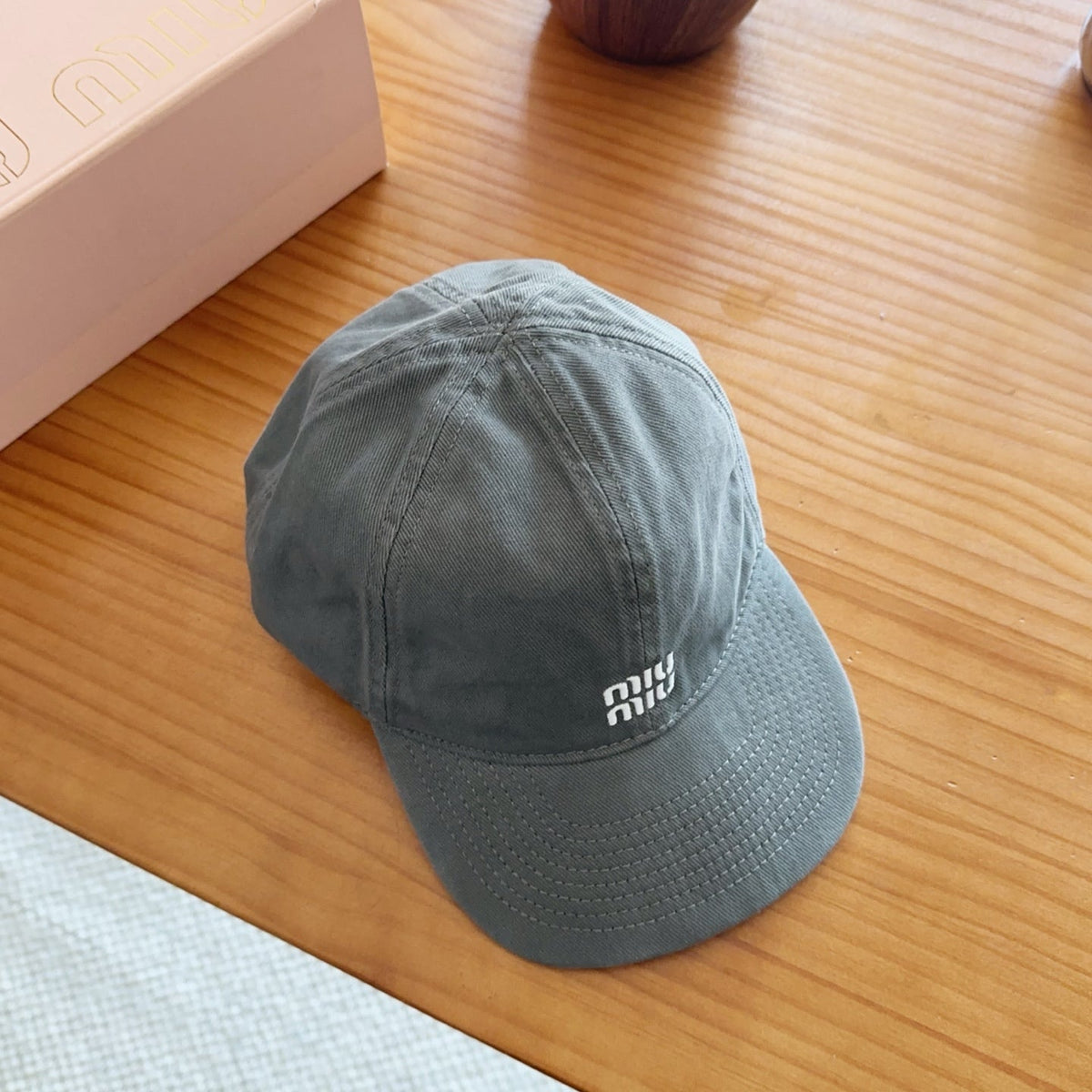 Miu Miu Embroidered Baseball Cap - image 4
