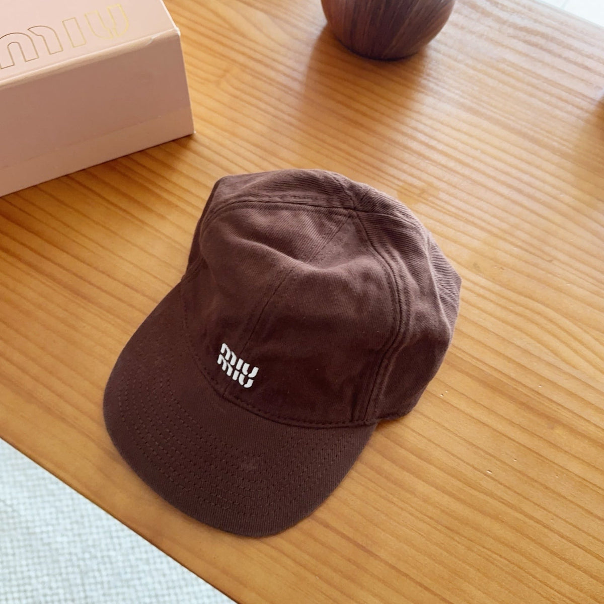 Miu Miu Embroidered Baseball Cap - image 3