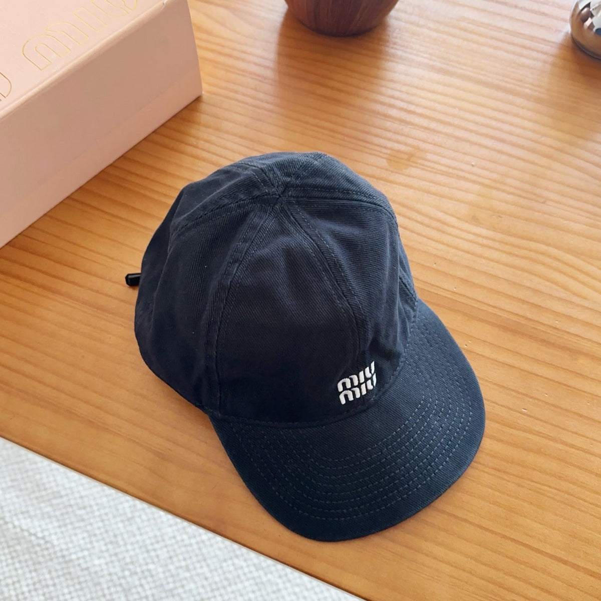 Miu Miu Embroidered Baseball Cap - image 4