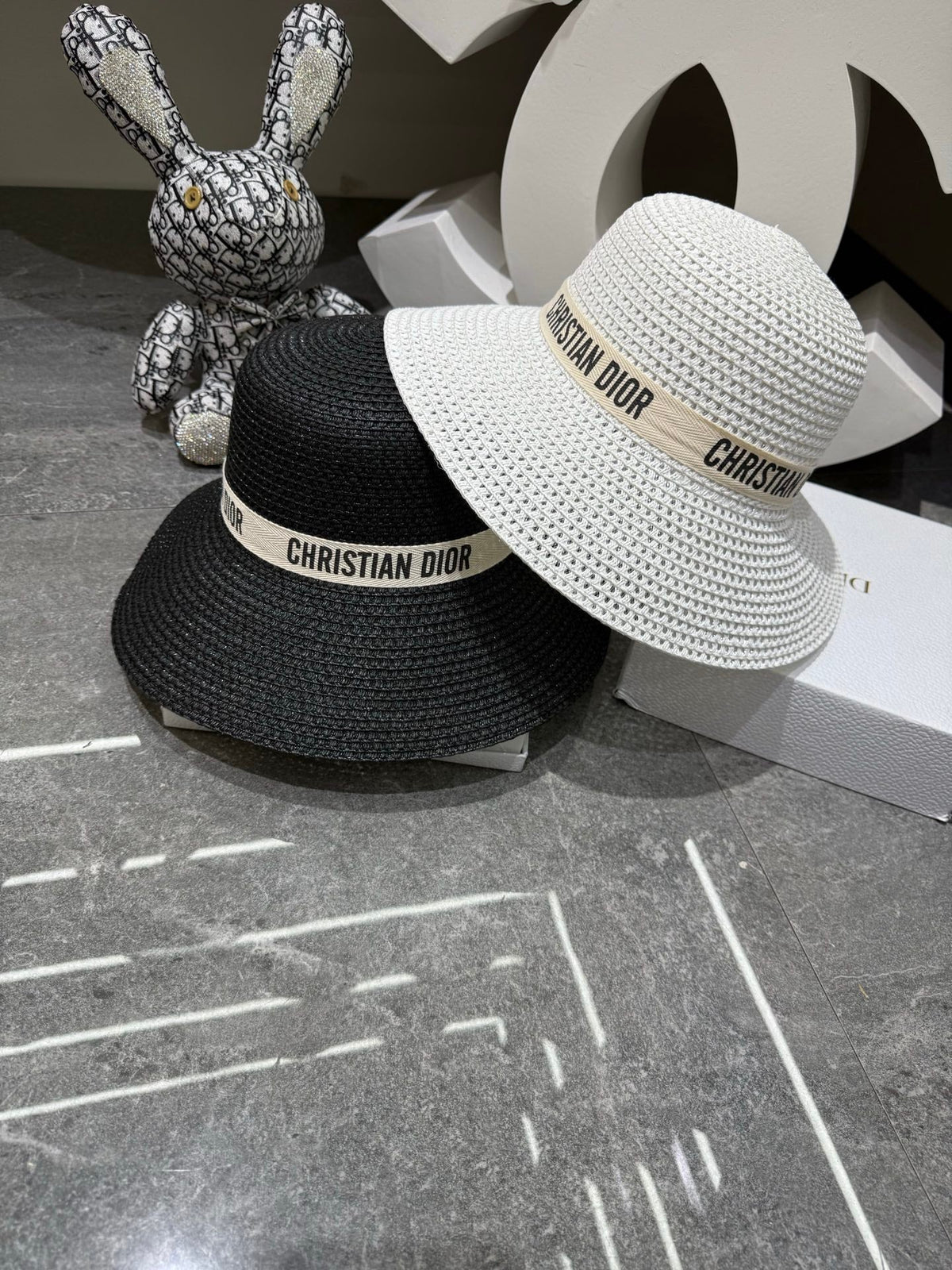 Dior Woven Open Knit Hat - image 6