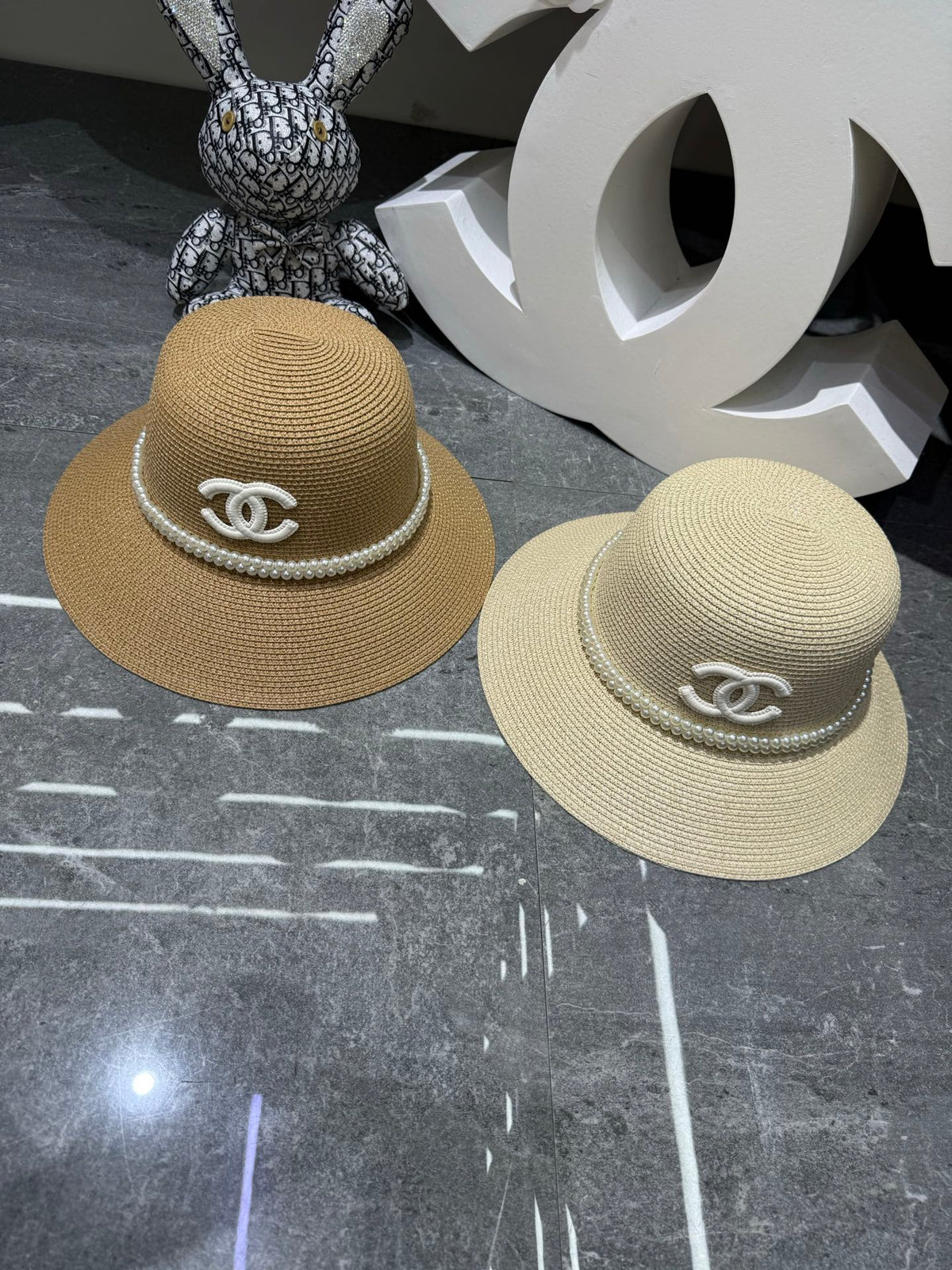 Chanel Woven Open Knit Bucket Hat - image 6
