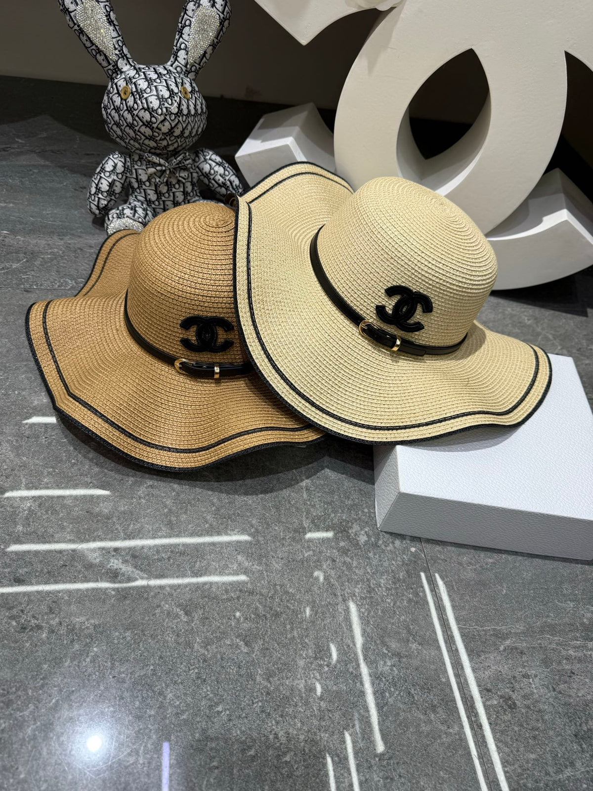 Chanel Woven Open Knit Hat - image 2