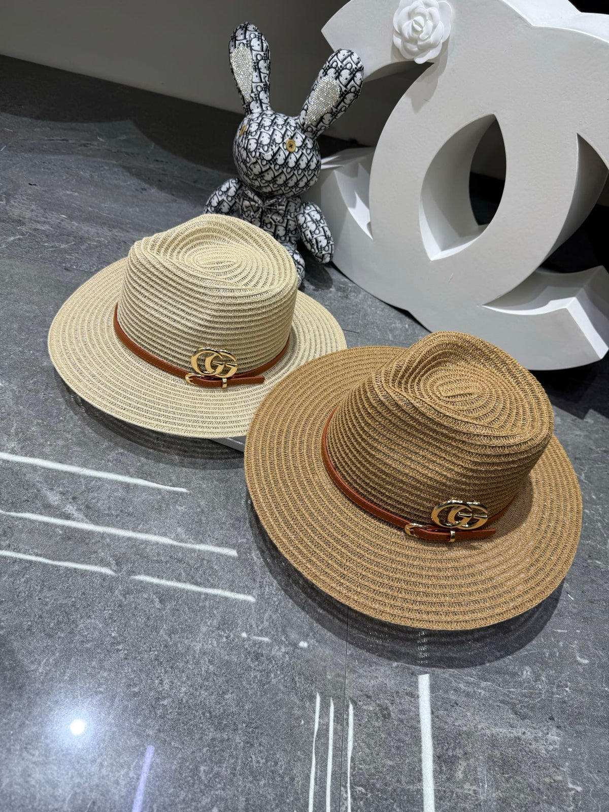 Gucci Woven Open Knit Fedora - image 8