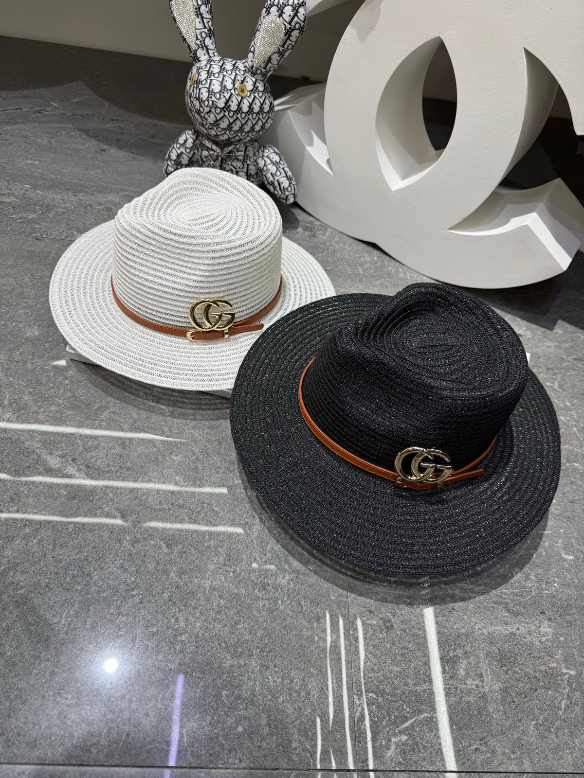 Gucci Woven Open Knit Fedora - image 2