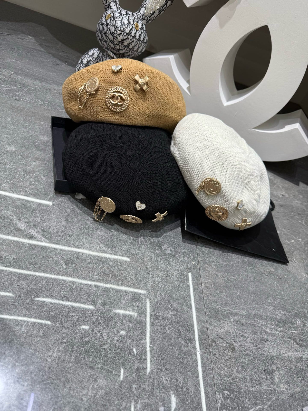 Chanel Denim Beret - image 9